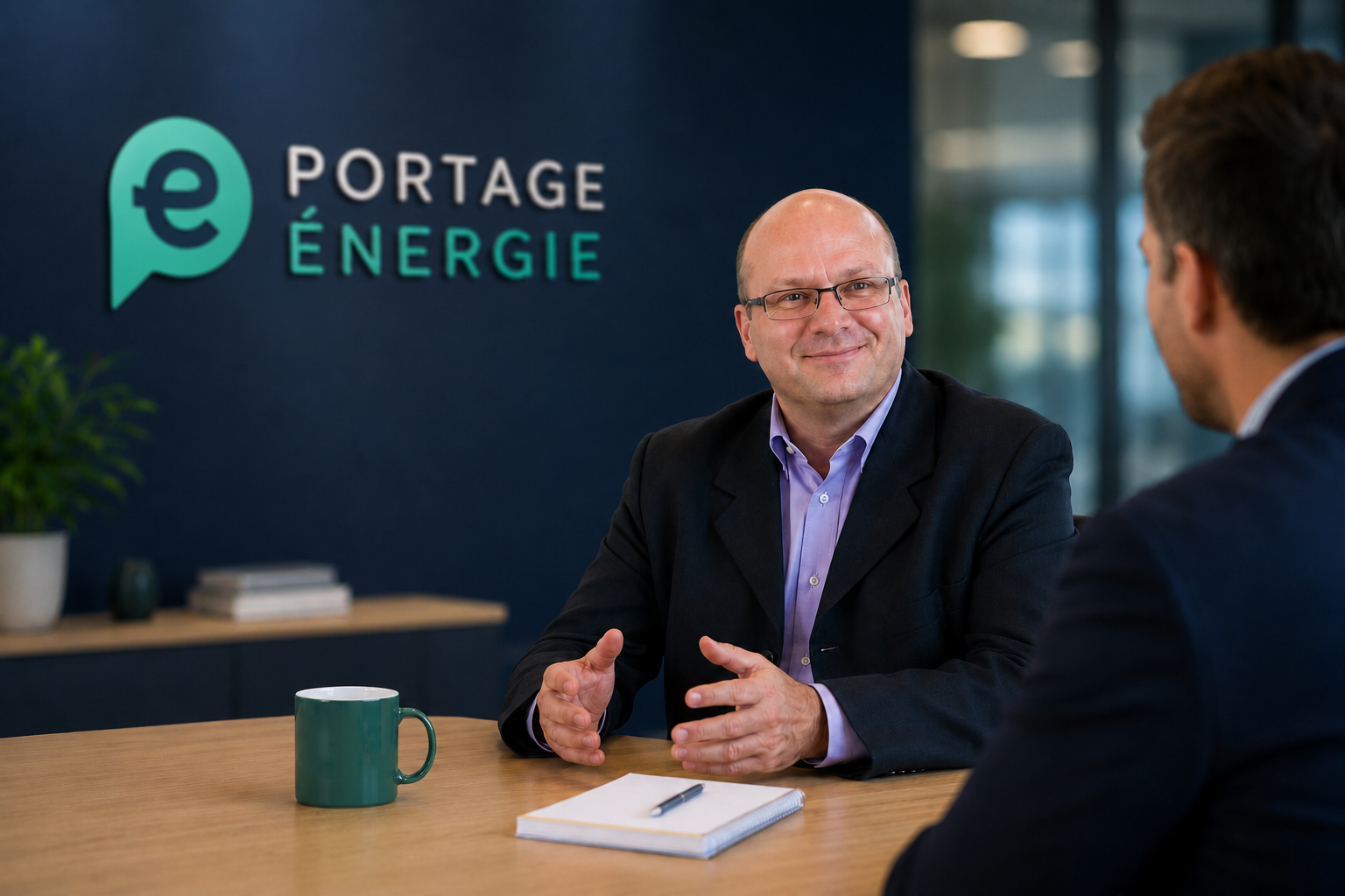 Consultant travaillant en portage salarial dans les Yvelines avec ordinateur